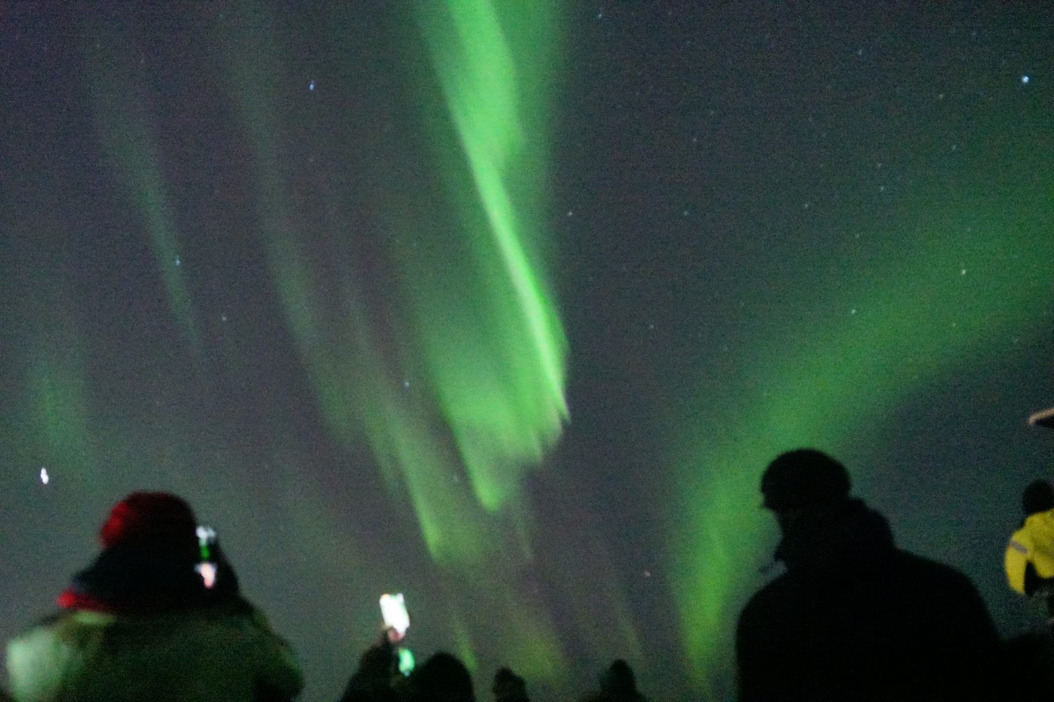 what are chances of seeing the northern lights in Iceland?